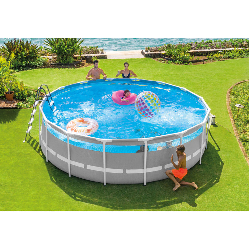 Intex 26729EH 16ft x 48in Clearview Prism Above Ground Swimming Pool with Pump