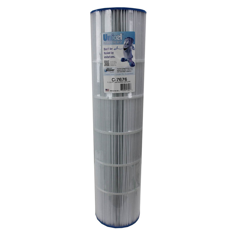 Unicel C-7676 Replacement 75 Sq Ft Pool Hot Tub Spa Filter Cartridge, 108 Pleats