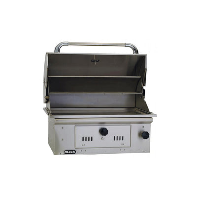 Bull Outdoor Products Open Bison Built In Stainless Steel Charcoal Grill Head