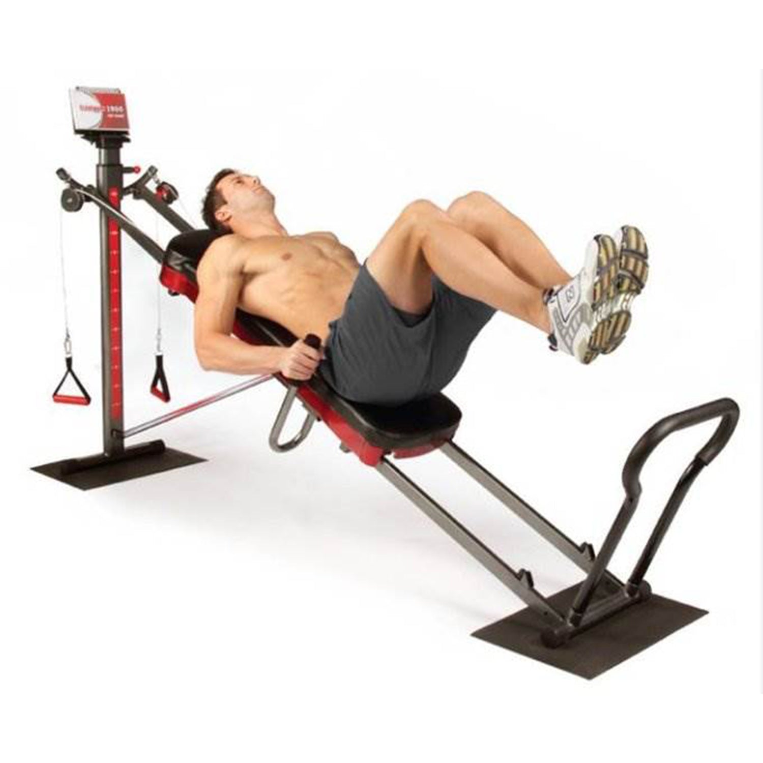 Total Gym 1900 Ultimate Home Fitness Exercise Machine w/ Workout DVD's - Used
