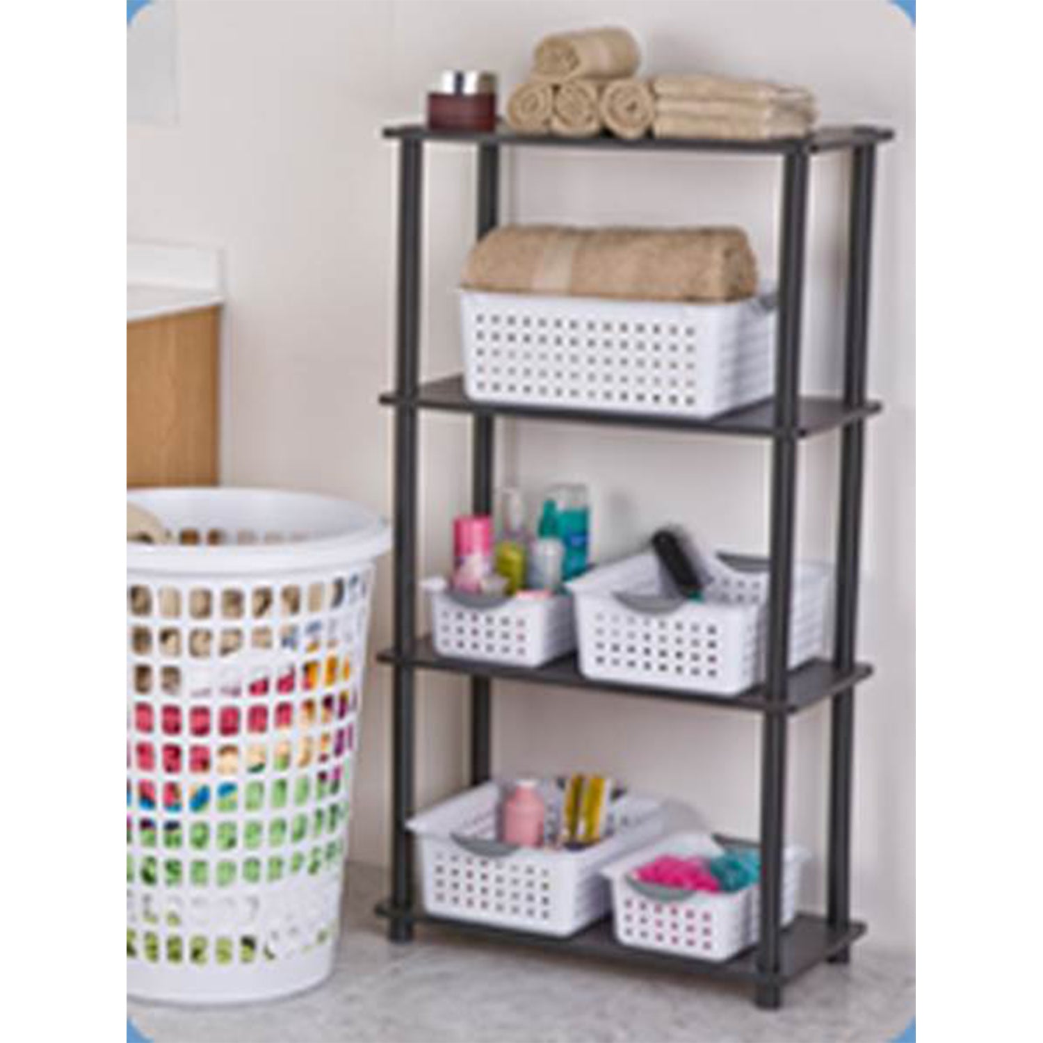 Sterilite Medium Ultra Plastic Storage Bin Organizer-White (Open Box) (72 Pack)