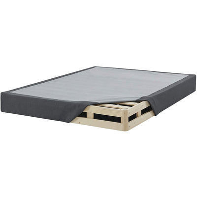 Classic Brands Instant Foundation High Profile 8 Inch Wood Box Spring, Twin