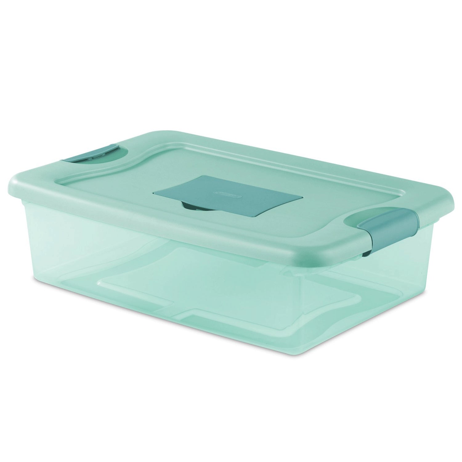 Sterilite 32 Quart Fresh Scent Stackable Plastic Storage Box Container (6 Pack)