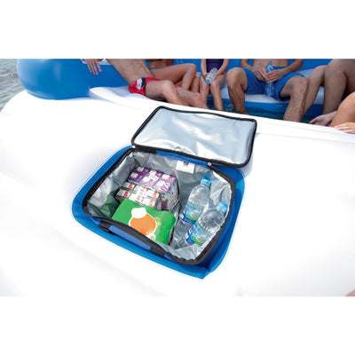 Bestway Tropical Breeze 6 Person Floating Island Raft w/ Intex Repair Patch Kit
