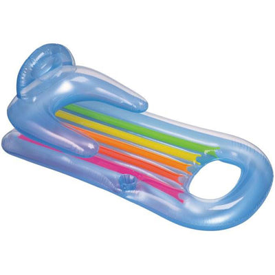 Intex King Kool Inflatable Swimming Pool Island Lounger with Headrest (8 Pack)