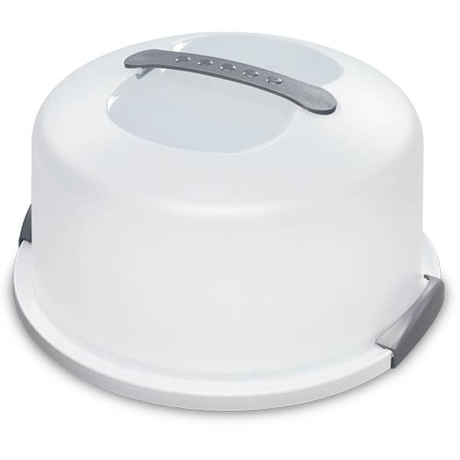 Sterilite Portable Latching Cake Server Carrier Keeper w/Handles, One (Open Box)