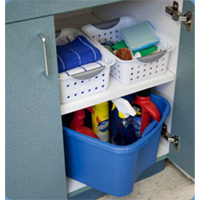 Sterilite 16228012 Small Ultra Plastic Storage Bin Basket (Open Box) (48 Pack)
