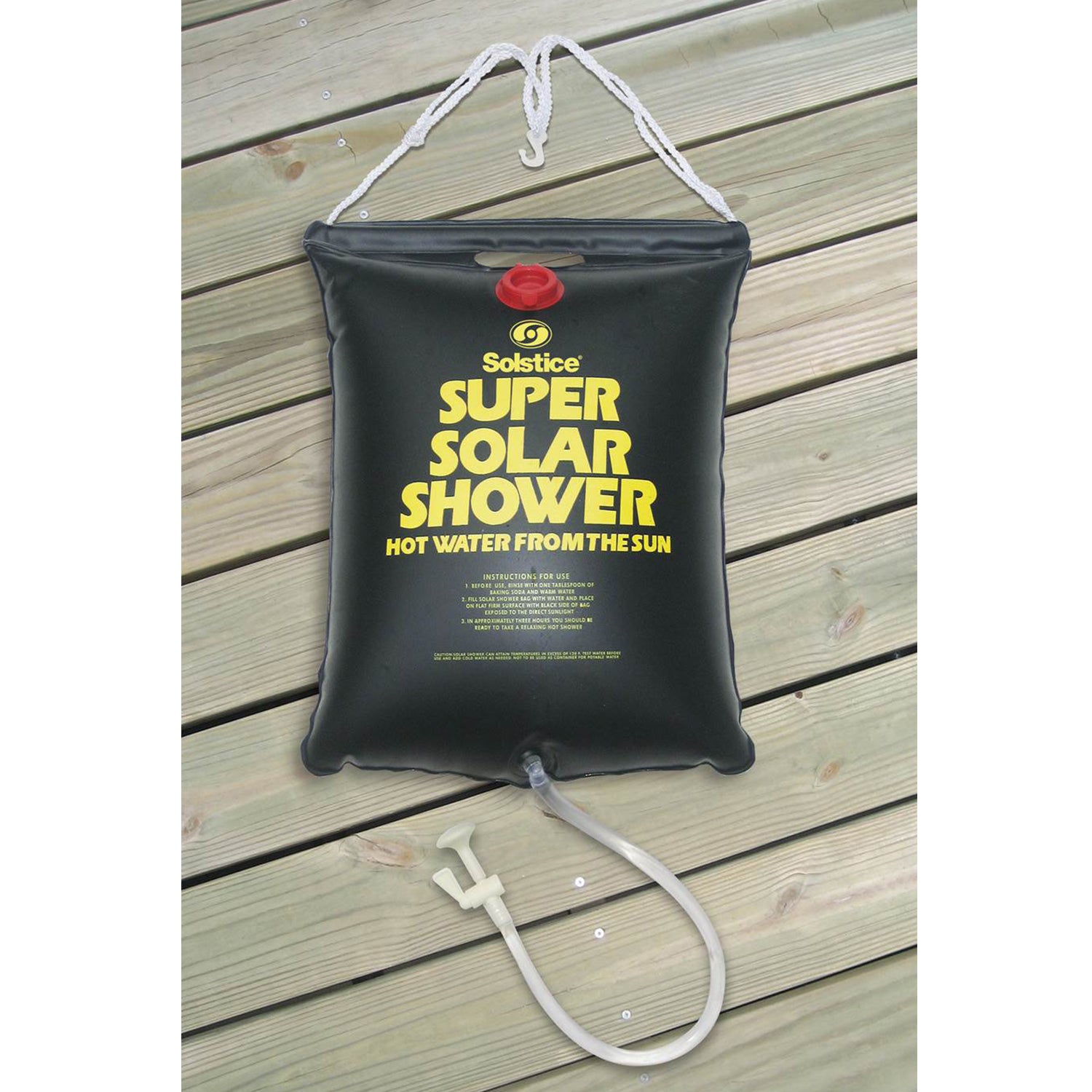 Swimline 3.75 Gallon Super Solar Sun Backpacking Camping Shower (Used)