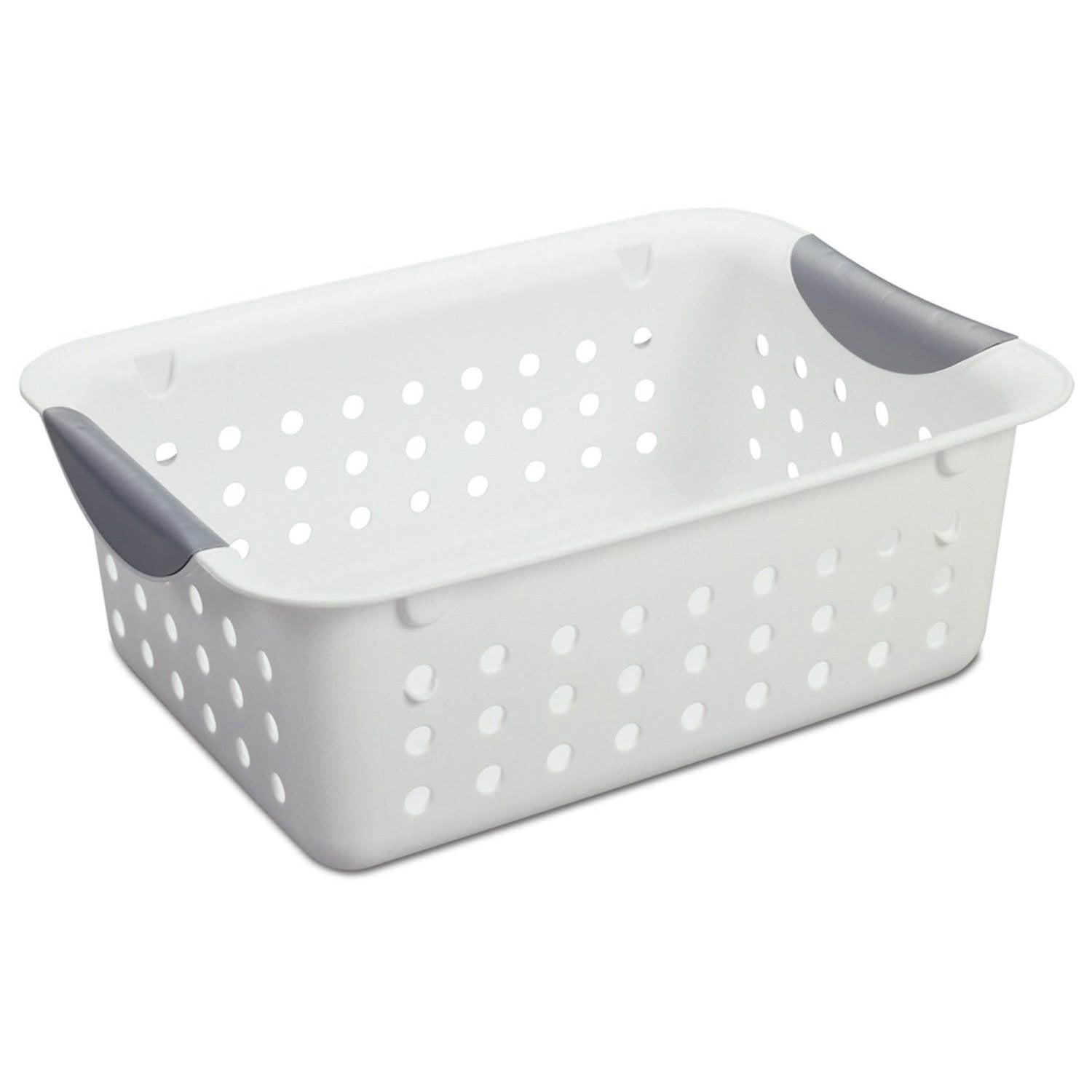 Sterilite 16228012 Small Ultra Plastic Storage Bin Organizer Basket (Open Box)