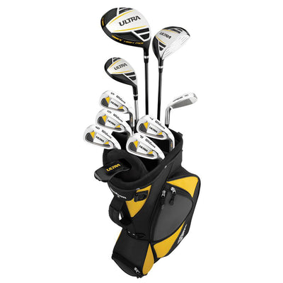 WILSON ULTRA Mens Right Handed Complete Package Golf Club Set w/ Bag (Open Box)