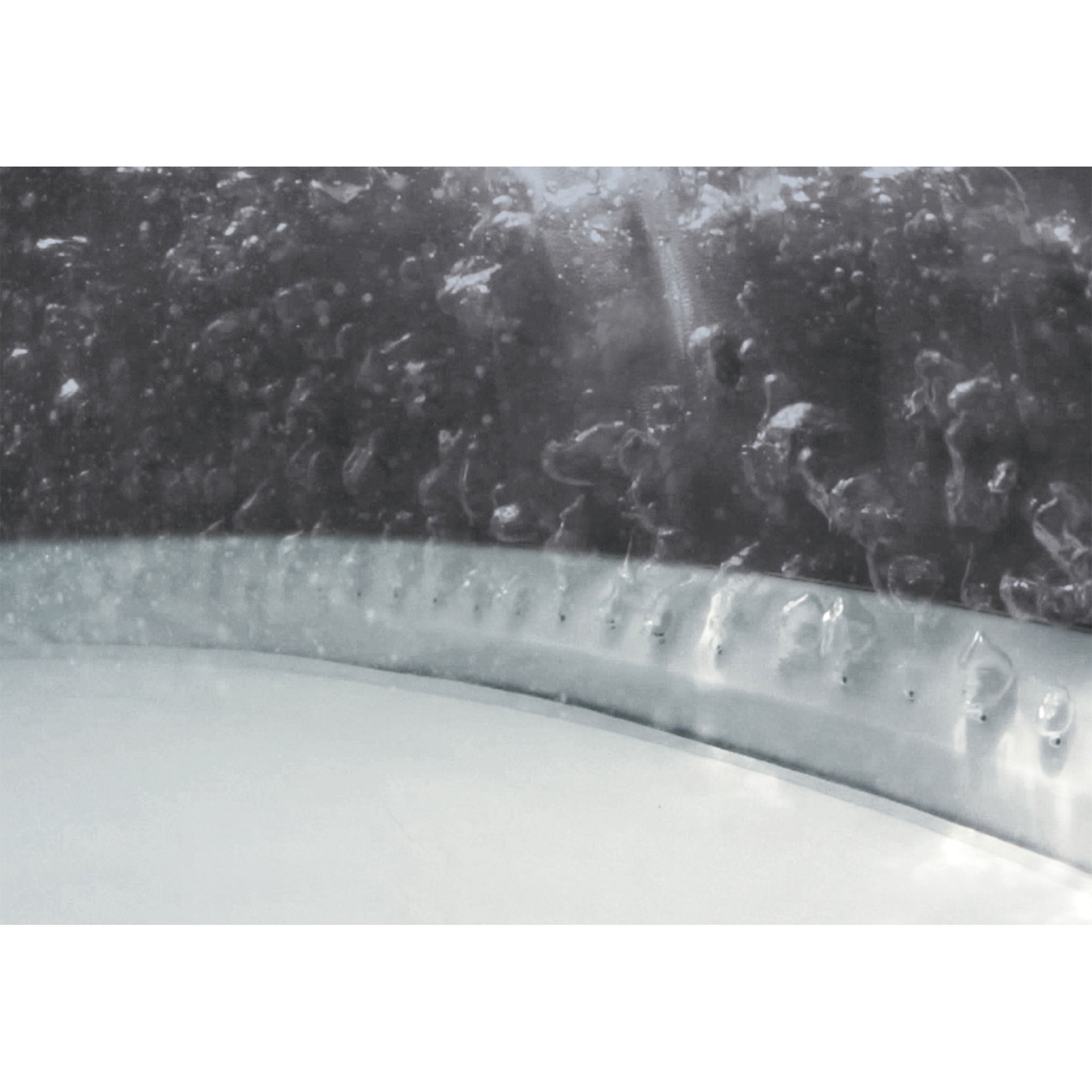 Intex Greywood Deluxe 4 Person Inflatable Hot Tub Bubble Jet Spa, Grey(Open Box) - VMInnovations