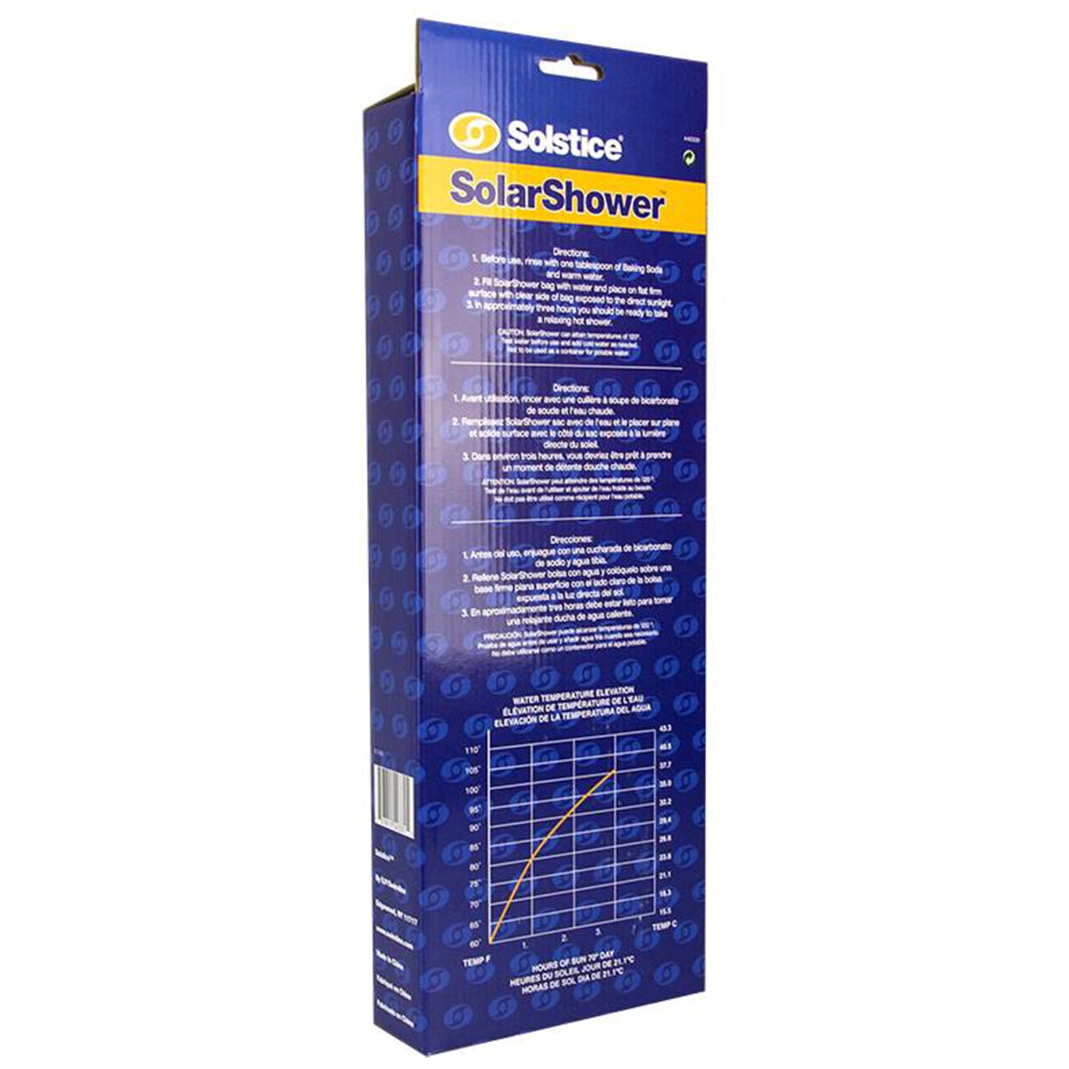 Swimline 3.75 Gal Super Solar Sun Backpacking Camping Outdoor Shower (For Parts)