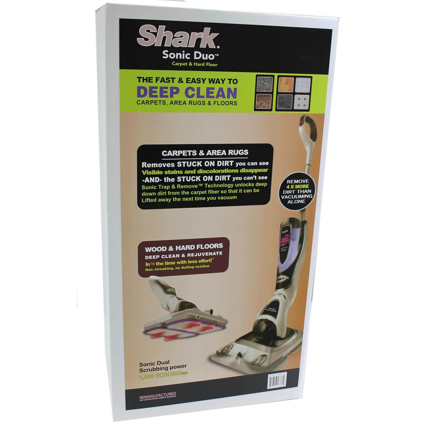 Shark Professional Sonic Duo Carpet and Hard Floor Cleaner - Open Box