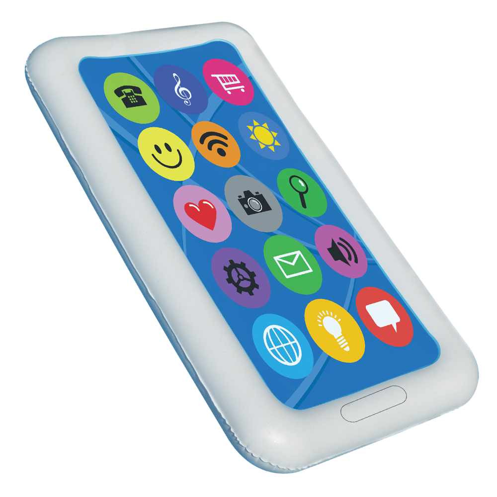 Swimline Smart Phone Float Inflatable Adult Swimming Pool Water Floating Raft - VMInnovations