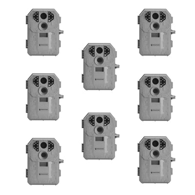 Stealth Cam P14 7MP 50 Foot Infrared Video Hunting Game Trail Camera (8 Pack)