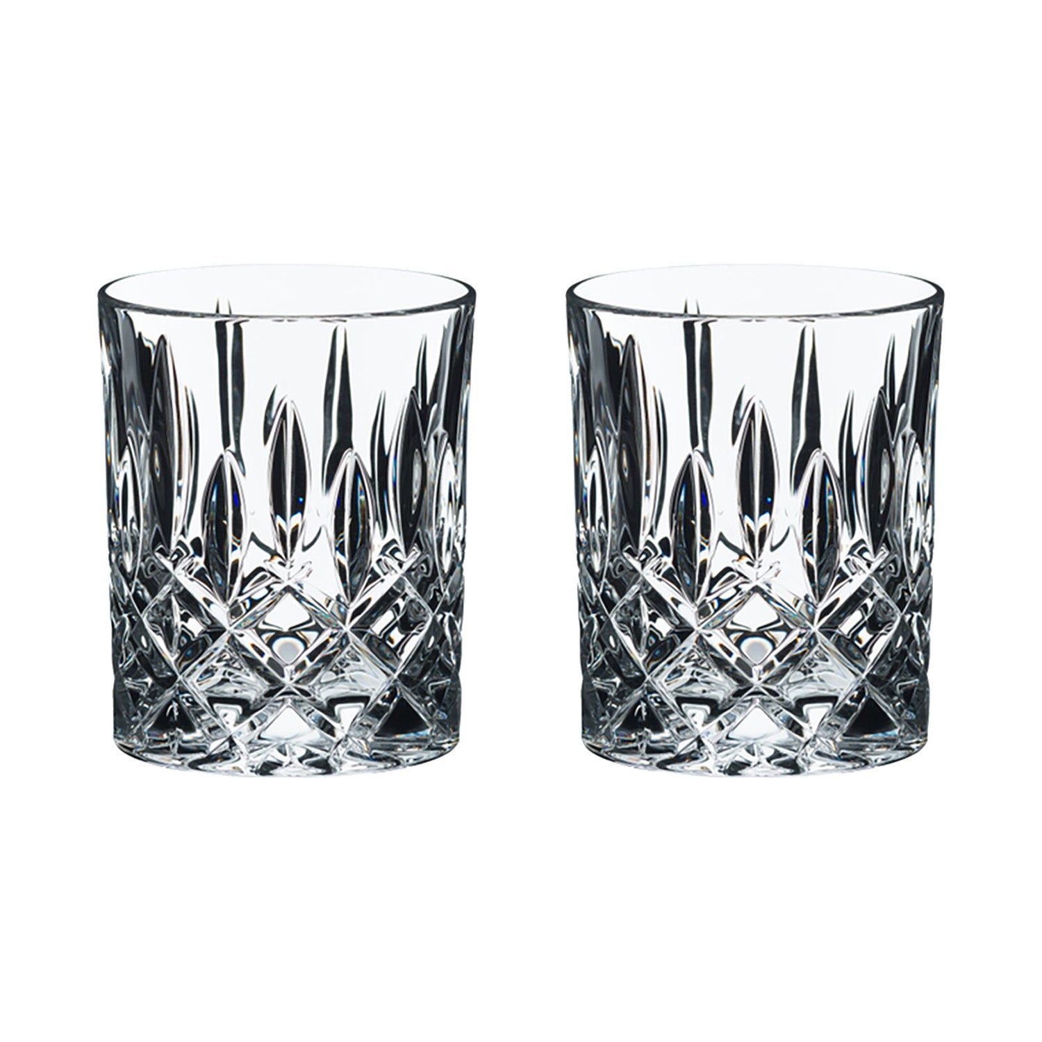 Riedel Spey Collection Crystal Scotch & Bourbon Tumbler Whiskey Glasses (6 Pack) - VMInnovations