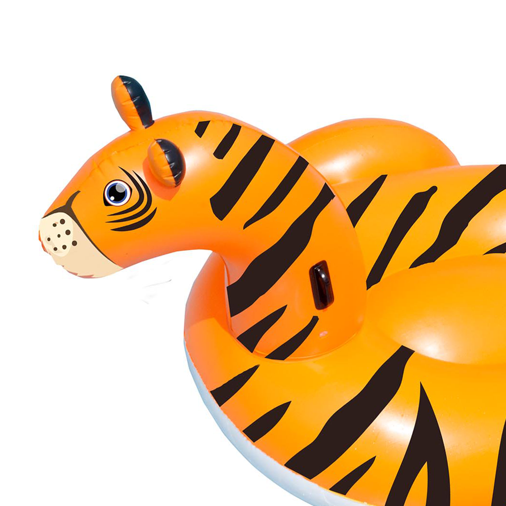 Swimline Safari Series Tiger Giant Inflatable Swimming Pool Float Lounger 90718 - VMInnovations