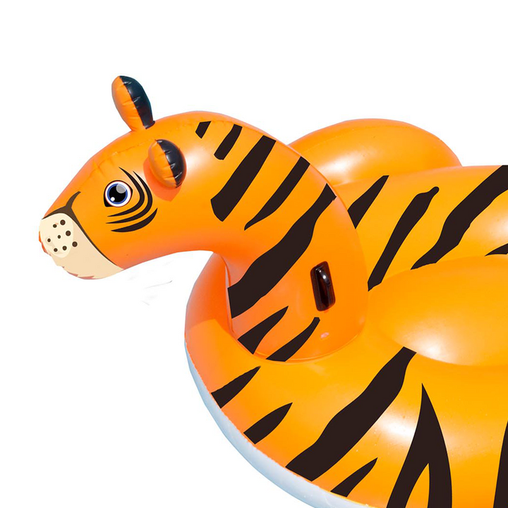 Swimline Safari Series Tiger Giant Inflatable Swimming Pool Float Lounger 90718