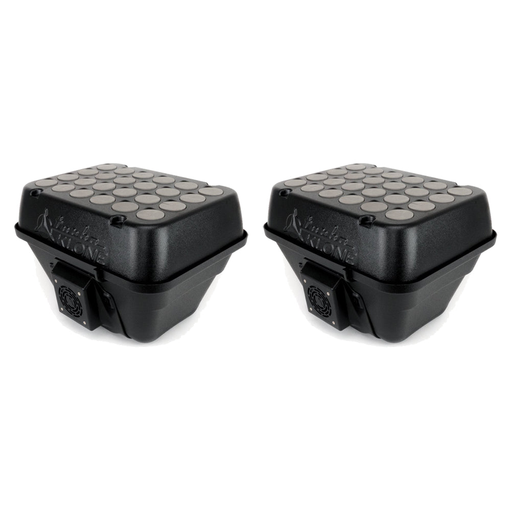 TurboKlone T24 Black Label Commercial Grade 24 Plant Cloner, Black (2 Pack)