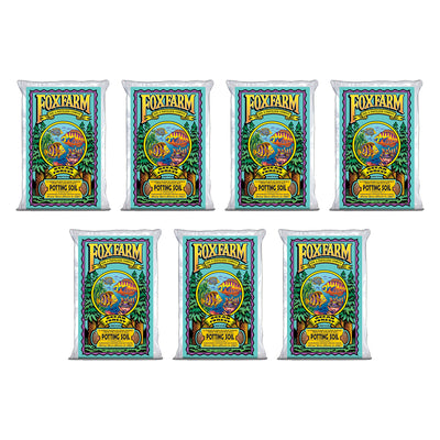 Foxfarm Ocean Forest Garden Potting Soil Bags 6.3-6.8 pH, 1.5 Cubic Feet, 7 Pack - VMInnovations