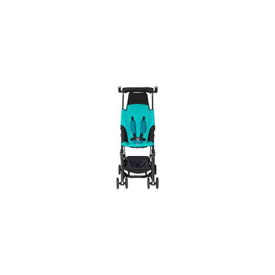 GB 616230017 Pockit Record Collapsible Folding Baby Travel Stroller, Capri Blue