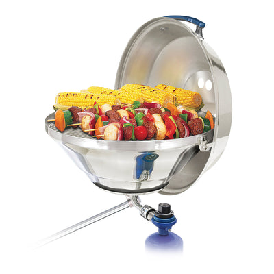 Magma Products Marine Kettle Boat BBQ Barbecue Liquid Propane Grill (Used)