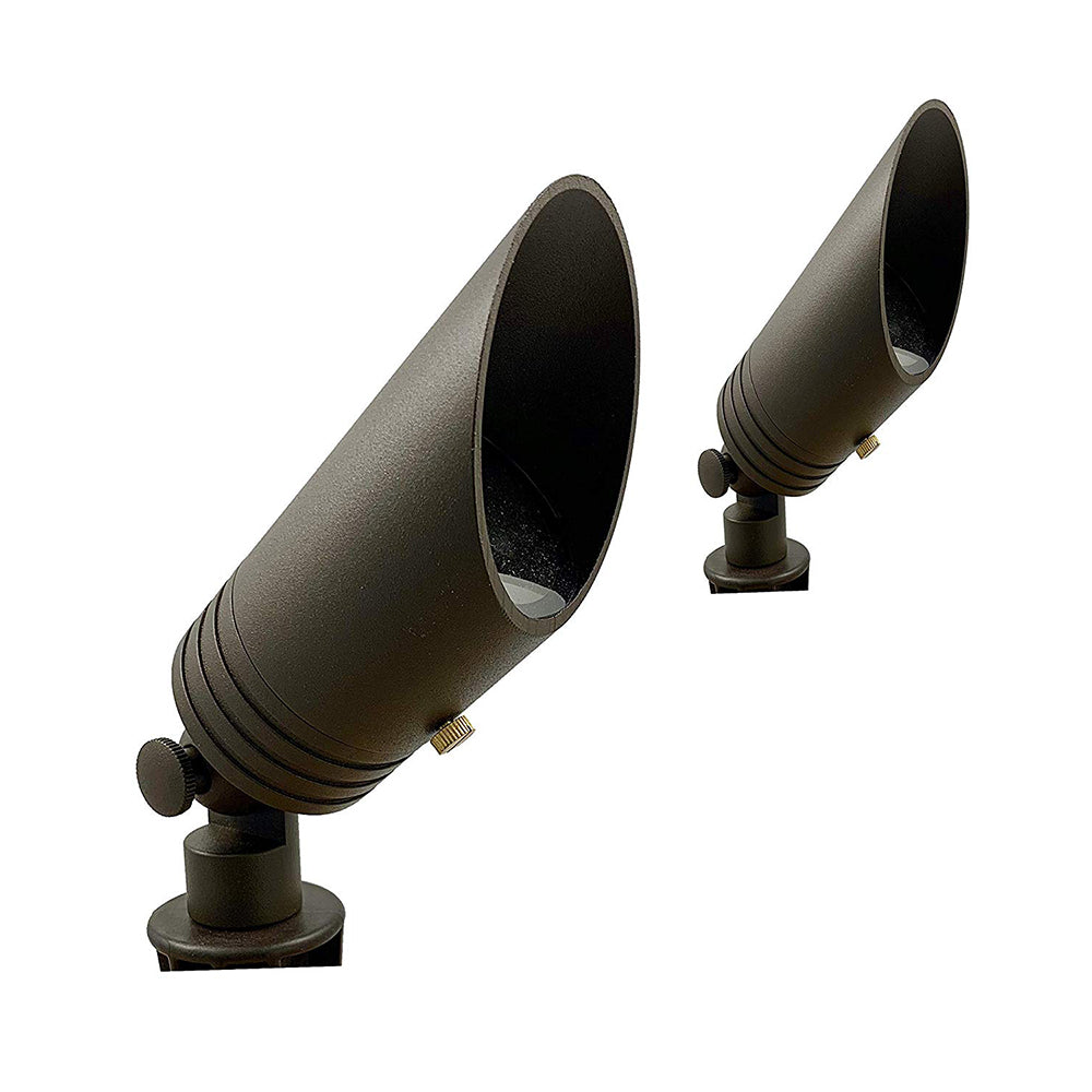 LUMiON Ignite Aluminum Garden LED Lamp Landscape Spot Lights (2 Pack) (Used)