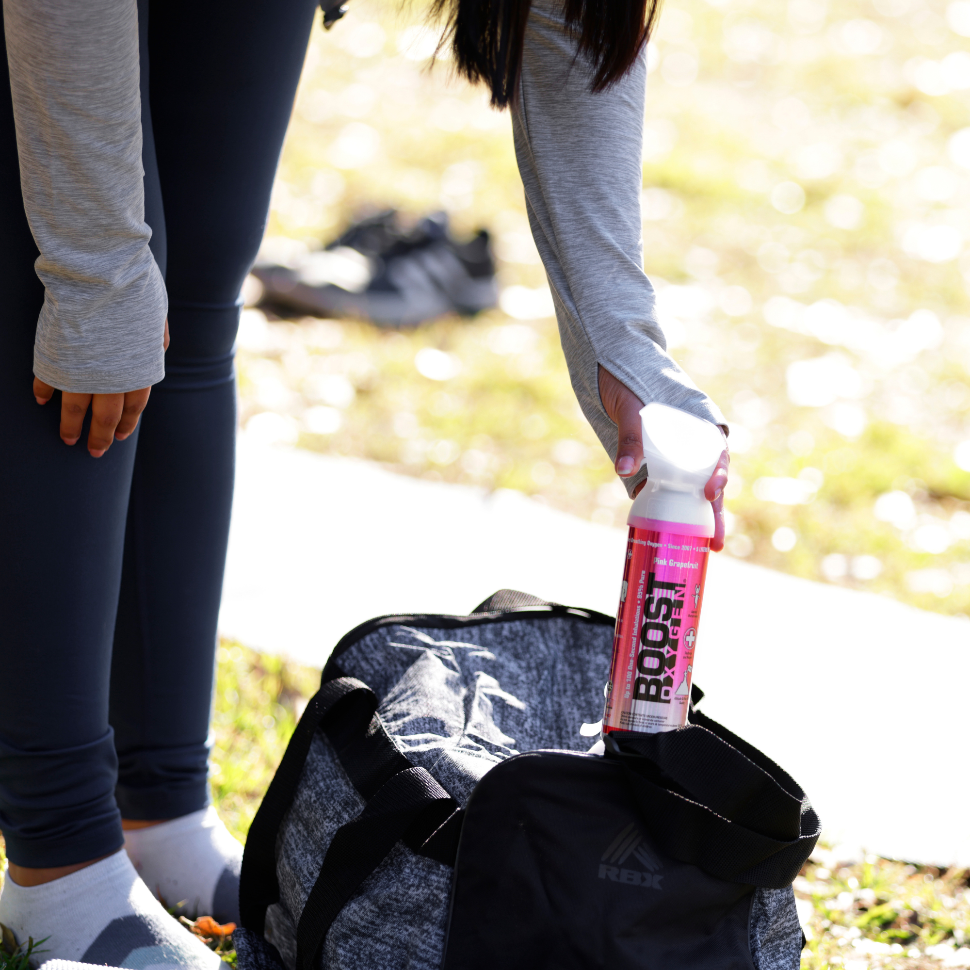 Boost Oxygen Pocket Sized Canned Oxygen w/ Mouthpiece, Pink Grapefruit (7 Pack) - VMInnovations