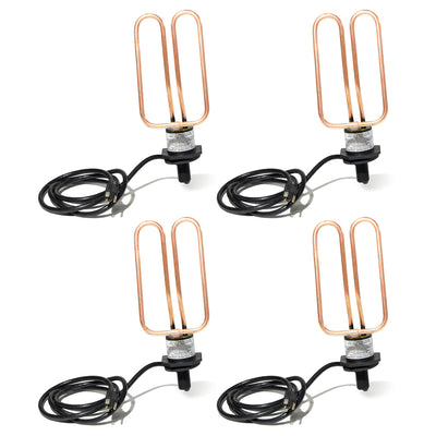 Farm Innovators Universal Livestock Water Tank 1500W Drain Plug De-Icer (4 Pack) - VMInnovations