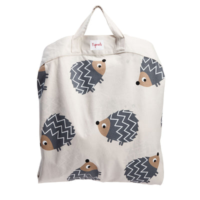 3 Sprouts Storage Toy Bin, Diaper Caddy, & Toy Storage Bag/Play Mat, Hedgehog
