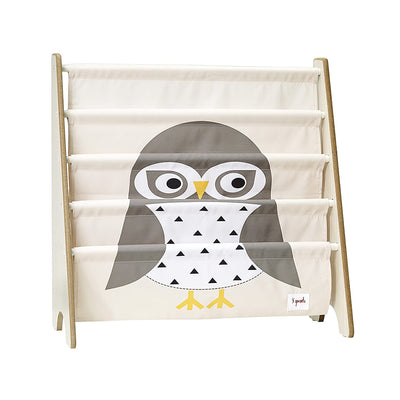 3 Sprouts Child's Cube Toy Bin, Laundry Basket, & Shelf Organizer Bookcase, Owl