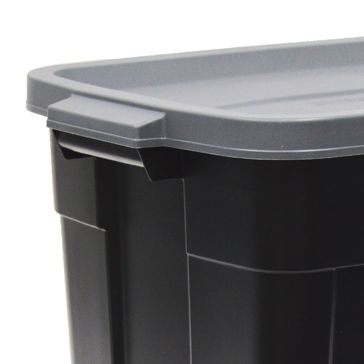 Rubbermaid Roughneck 18 Gal Storage Container Organizer (6 Pack) (Used)