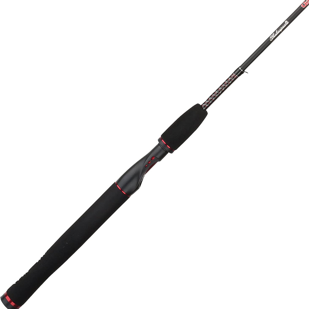 Ugly Stik USSP662M 6.5 Foot GX2 2 Piece Medium EVA Spinning Fishing Rod, Black - VMInnovations