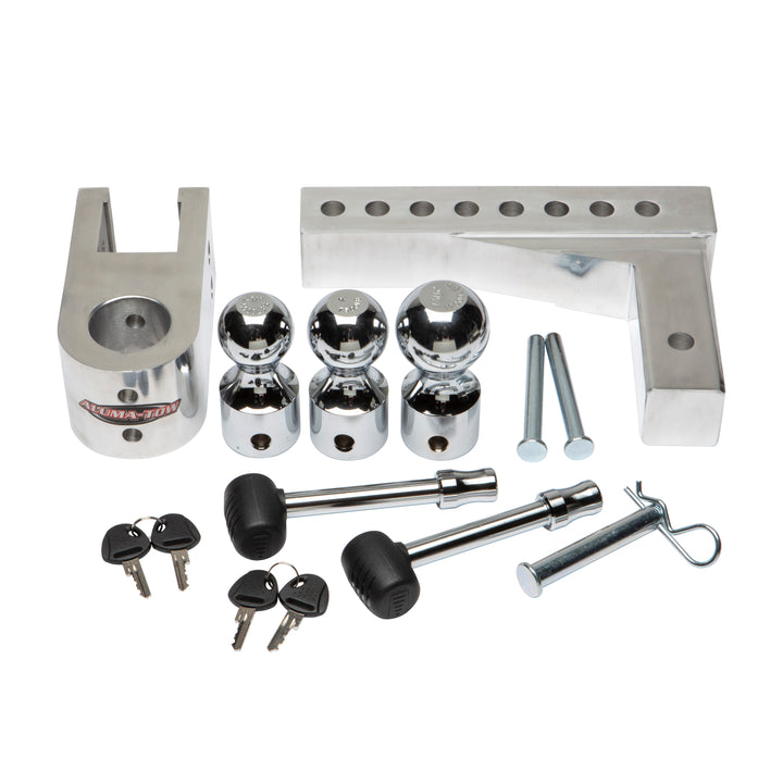 Uriah Products Aluminum Hitch Mount with up to 8 Inch Rise and Drop (For Parts) - VMInnovations