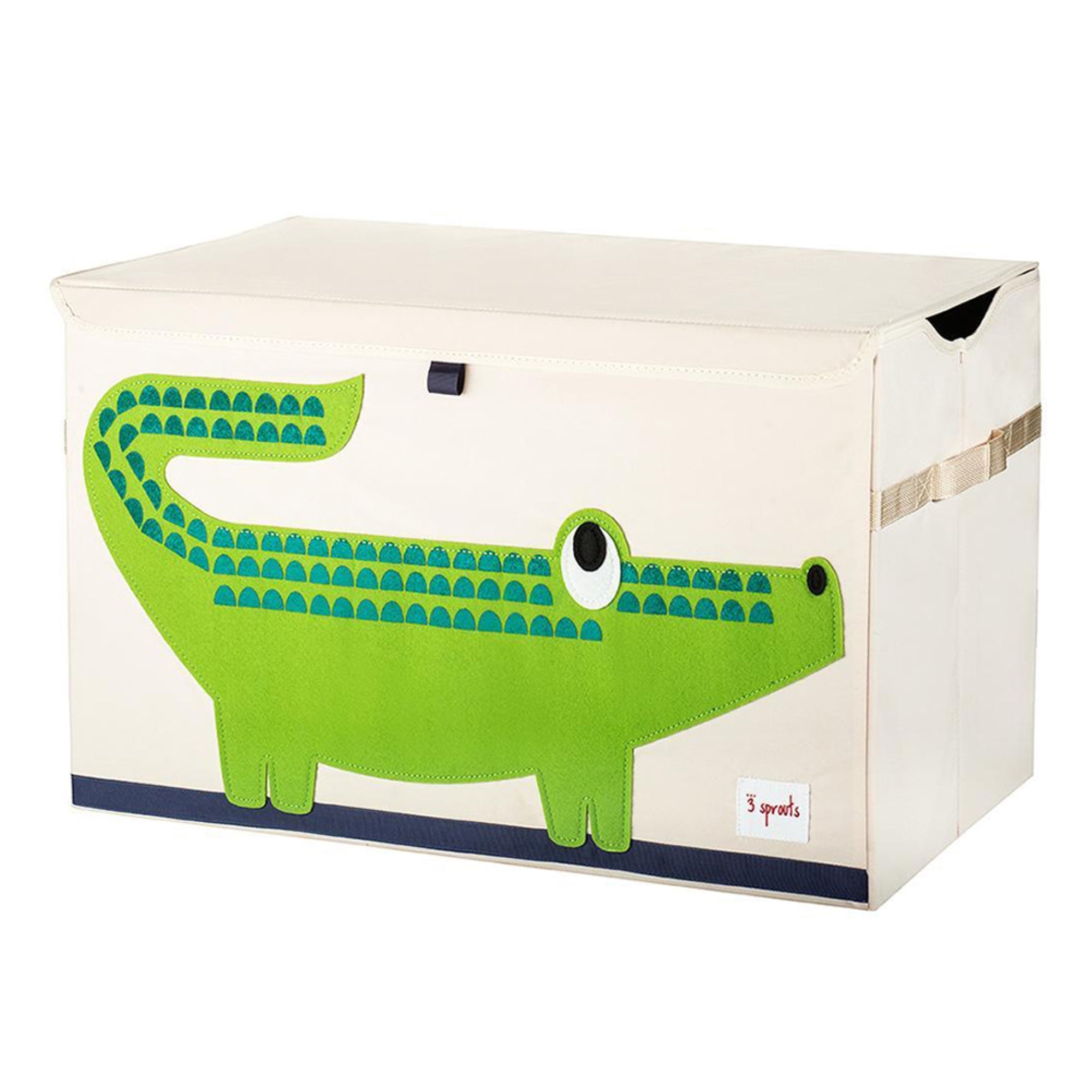 3 Sprouts Kangaroo & Snake Cube Bins, Rectangle Crocodile Bin, & Shark Basket