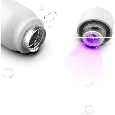 UVILIZER Pure Portable Bottle w/ Disinfecting UV LED Light Sanitizer Cap (Used) - VMInnovations