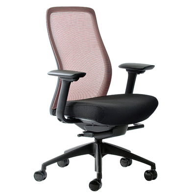 Eurotech Vera Mesh Ergonomic Executive Adjustable Office Chair, Bitter Sweet Red