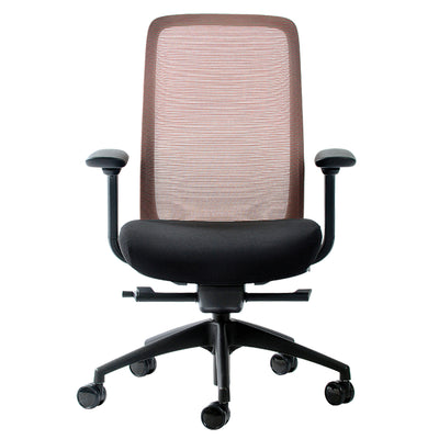 Eurotech Vera Mesh Ergonomic Executive Adjustable Office Chair, Bitter Sweet Red