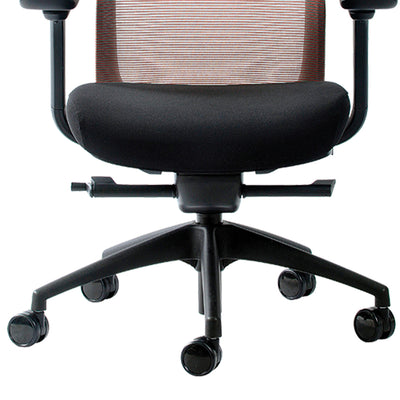 Eurotech Vera Mesh Ergonomic Executive Adjustable Office Chair, Bitter Sweet Red