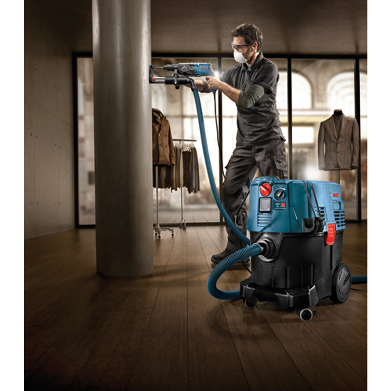 Bosch VAC090AH 9-Gallon Dust Extractor with Auto Filter Clean and HEPA Filter