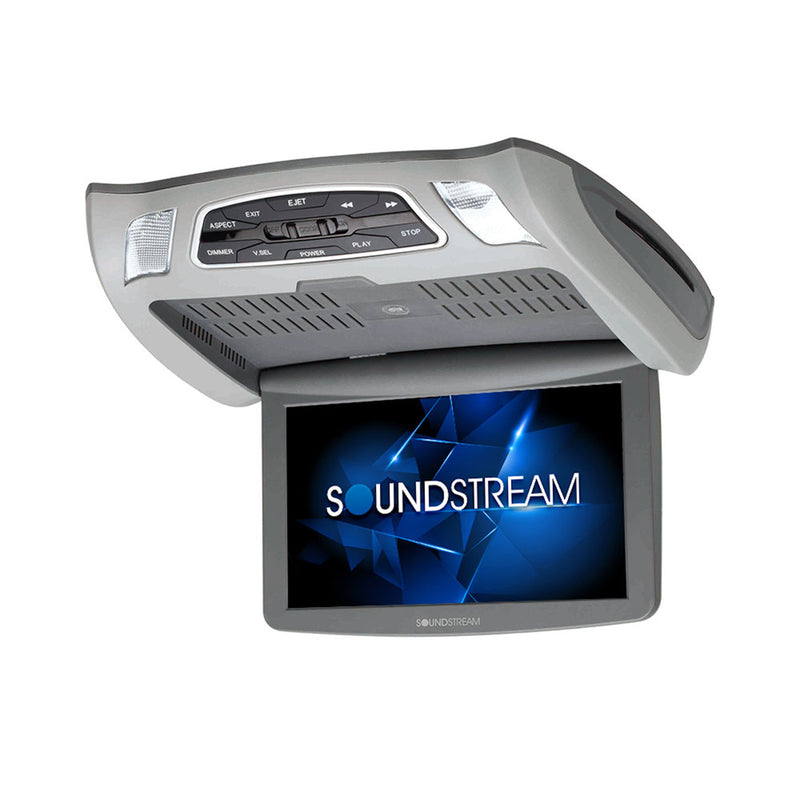 Epsilon Soundstream LCD 10.3 Inch Ceiling DVD Entertainment Mount (For Parts)
