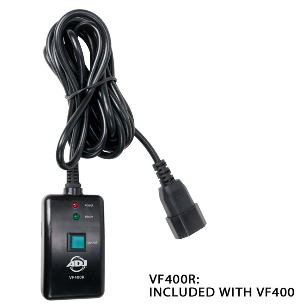 ADJ VF400 400W Mobile Fog Machine w/ 5L Internal Fluid Tank & Remote (4 Pack)