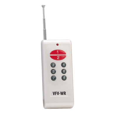 ADJ VF Volcano Fog Machine w/6 x 3W RGB LED Lighting w/ Remote, White (4 Pack)