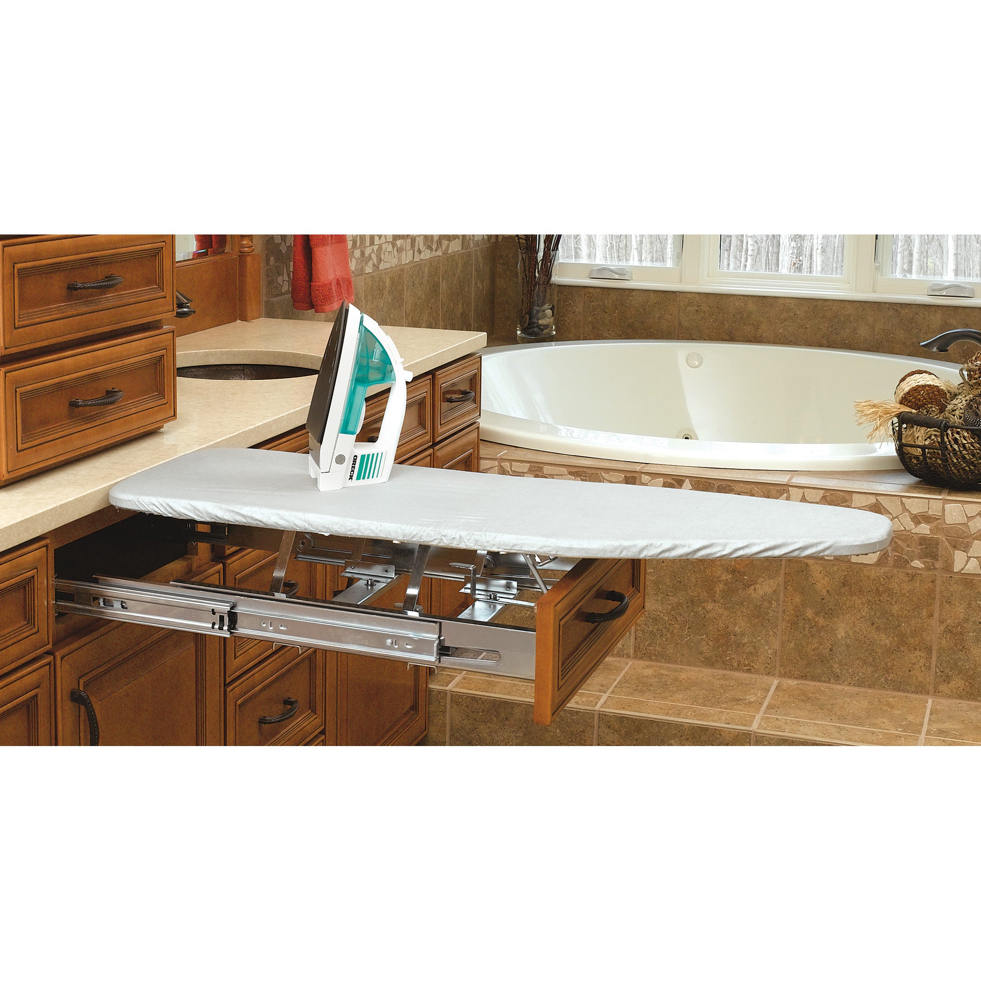 Rev-A-Shelf VIB-20CR Vanity Drawer Pullout Ironing Board (Certified Refurbished)