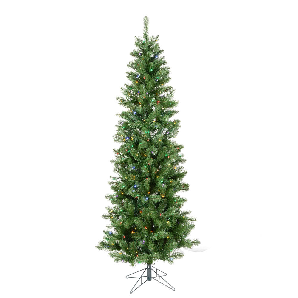 Vickerman Salem Pine 6.5 Ft Artificial Christmas Tree w/ Lights (Open Box)