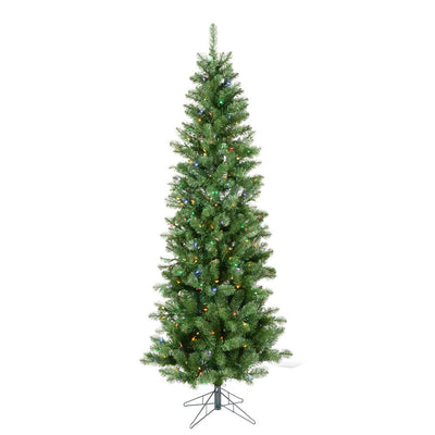 Vickerman Salem Pine 6.5 Ft Artificial Christmas Tree w/ Lights (Open Box)