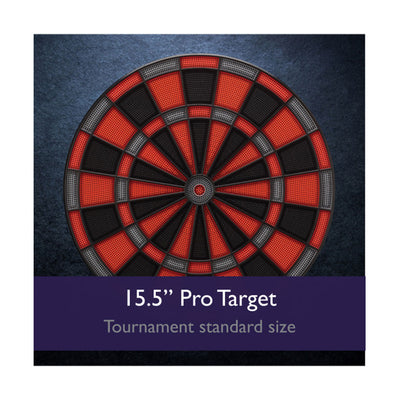Viper 800 Electronic Soft Tip Dartboard Cabinet Set with Darts for Game Room