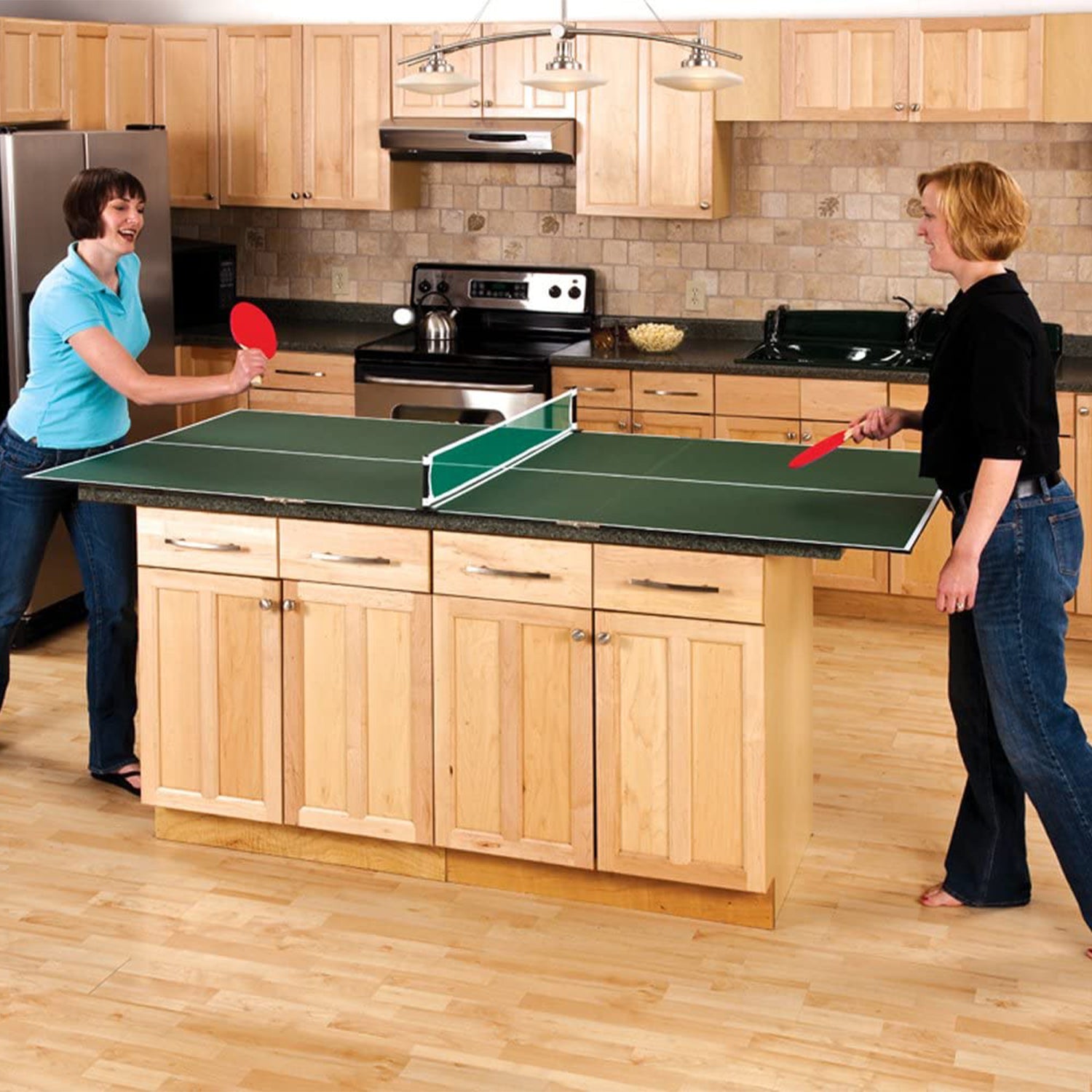 GLD Portable Table Tennis Ping-Pong Game Room Top + Bag