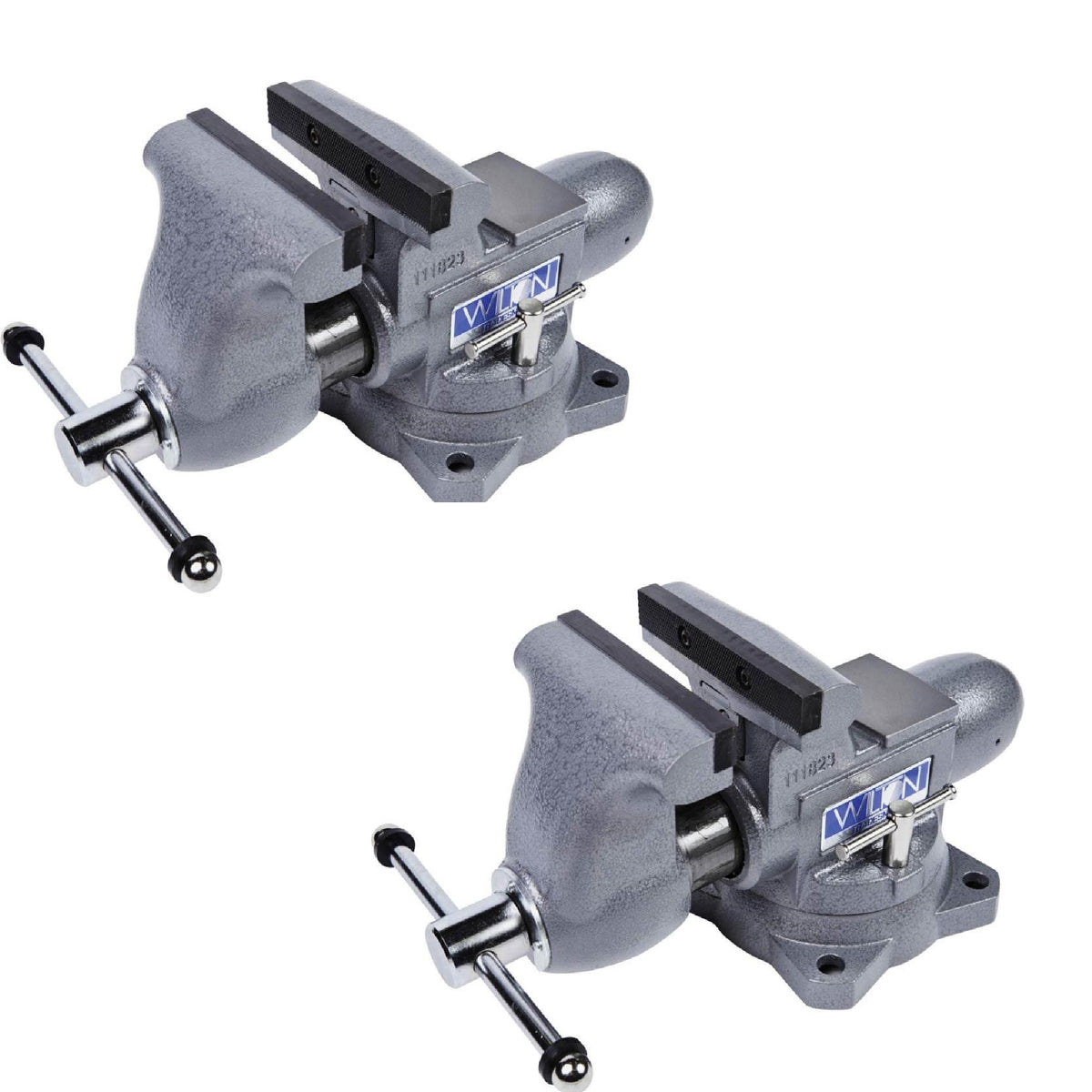 Wilton Tradesman 6.5 In Jaw Width Steel Swivel Base Anvil Work Bench Vise (2)