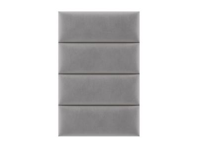 Vant 30 x 11.5 In Floating Decor Wall Panel, Platinum Gray (4 Pack) (Open Box)